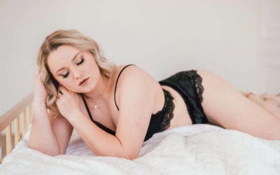 Bright, Airy Boudoir Session