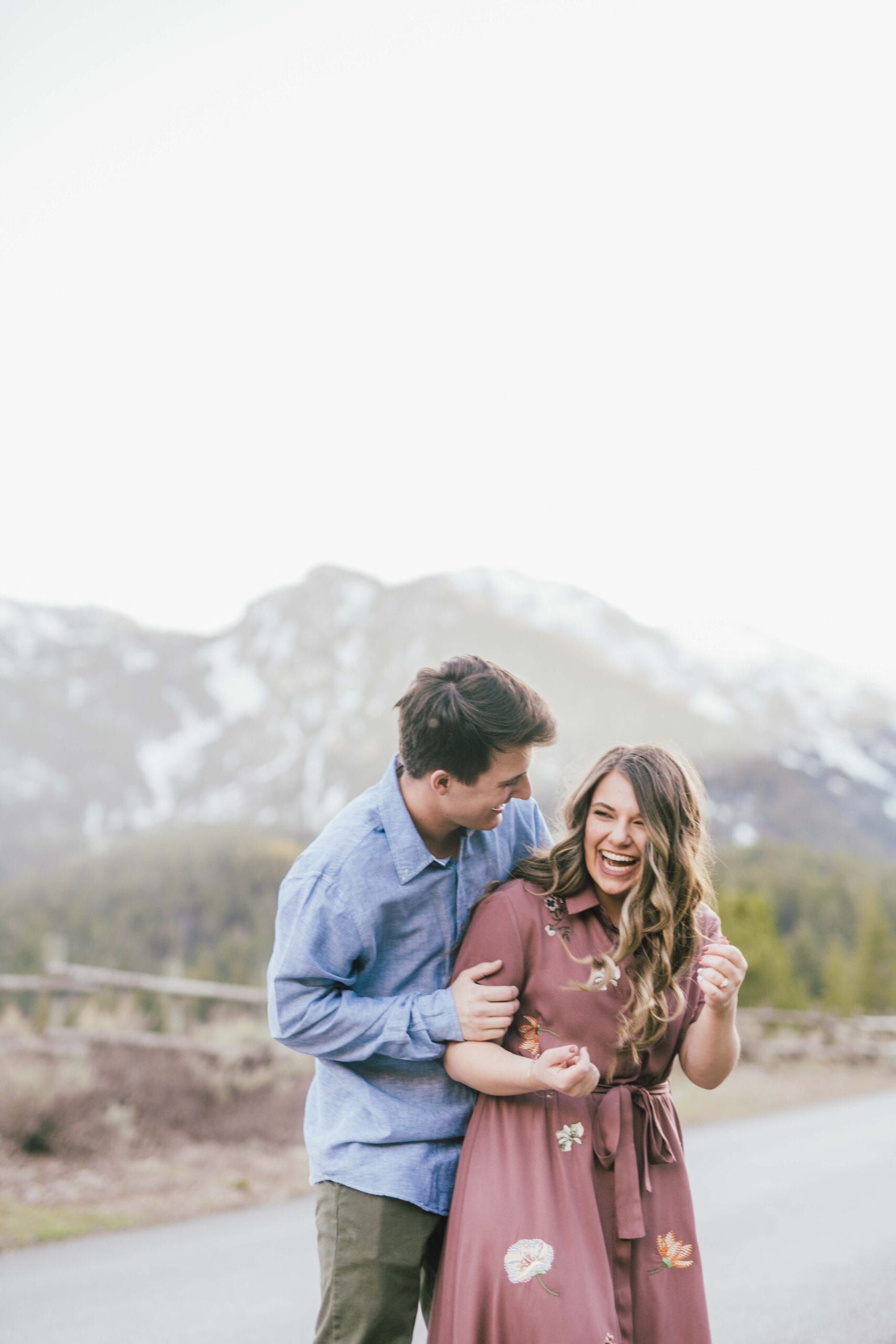 love brittny mountain engagements