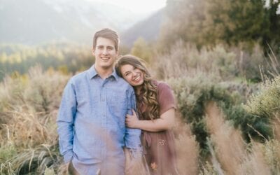 Heather + Matt’s Engagement Photos at Tibble Fork Reservoir